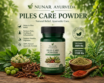 Sri Manya Ayurveda Piles Relief Ayurvedic Powder – Natural Herbal Support for Piles & Digestive Health