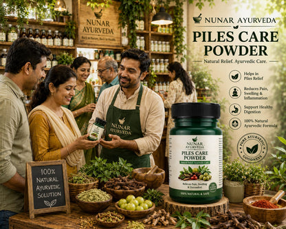 Sri Manya Ayurveda Piles Relief Ayurvedic Powder – Natural Herbal Support for Piles & Digestive Health